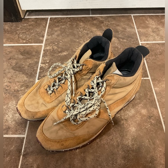 Rag & Bone Suede Recycled Shell Sneakers Size 8.5 - Picture 1 of 5